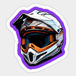 bike helmet design Sticker